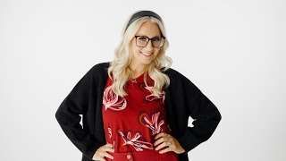 LuLaRoe Remi V-Neck Tulip Sleeve Top