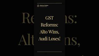 Why are GST reforms great for small cars, but not so much for luxury cars. #GSTReforms #NextGenGST