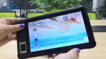 FP07P 4G Fingerprint Handheld tablet