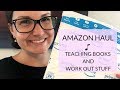 AMAZON HAUL | BOOKS AND WORK OUT ACCESSORIES | June 2019