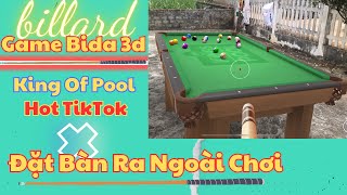 Cách Tải Game Bida 3D AR Thực Tế Ảo Giống Thật  Đặt Bàn Ra Ngoài Chơi  Hot Tik Tok | King of Pool screenshot 5