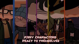 Piggy Characters React to Themselves | Gacha Club