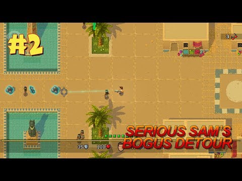 Serious Samu0027s Bogus Detour прохождение игры - Уровень 2: Публичная библиотека #1 (All Secrets Found)