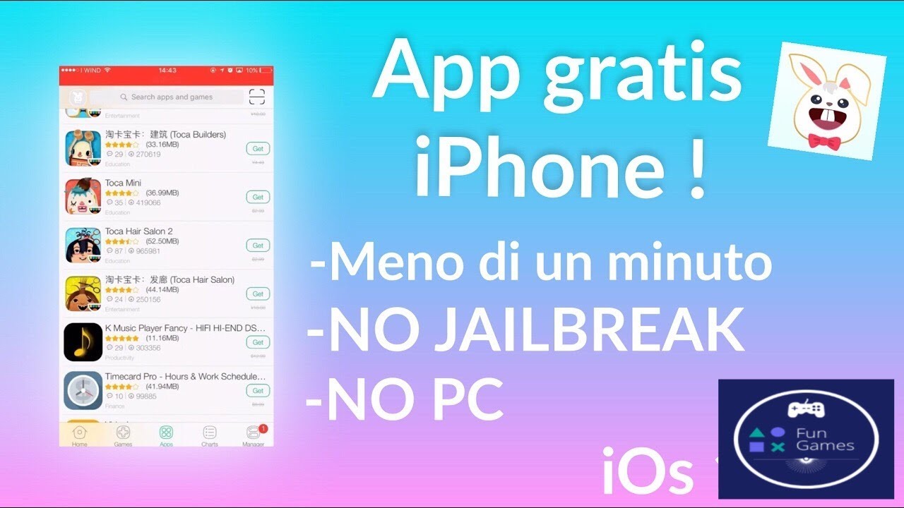 scaricare applicazioni iphone gratis