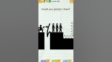 DRAW 2 SAVE STICKMAN PUZZLE LEVEL=225#viral#funny#freefire#trending#allinonegaming#funny#drawing#art