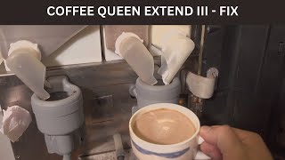 COFFEE QUEEN EXTEND III - fixing industrial / vending coffee machine   (no display &amp; other repair)