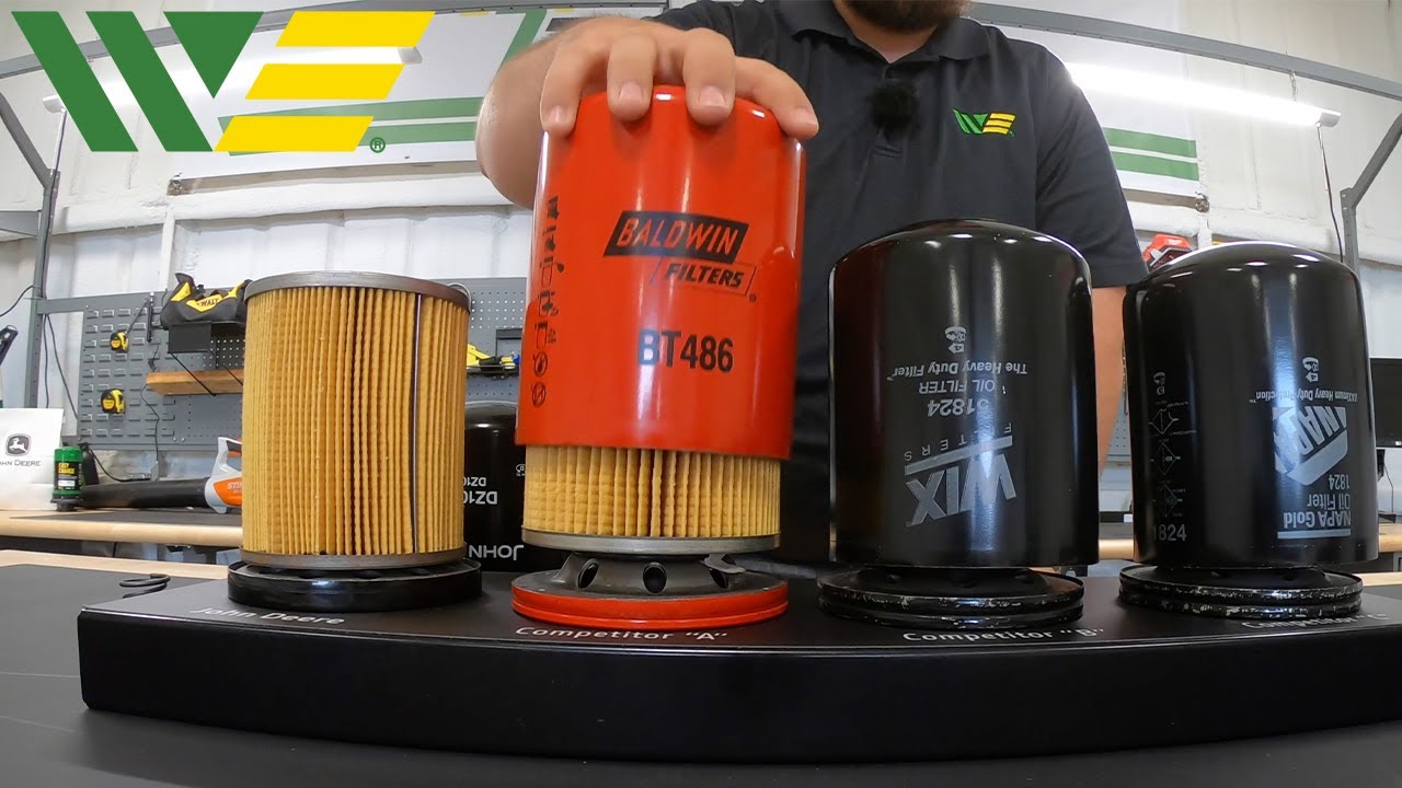 Comparing John Deere Oil Filters To WIX NAPA And Baldwin Oil Filters Comparing John Deere Oil Filters To WIX NAPA And Baldwin Oil Filters
