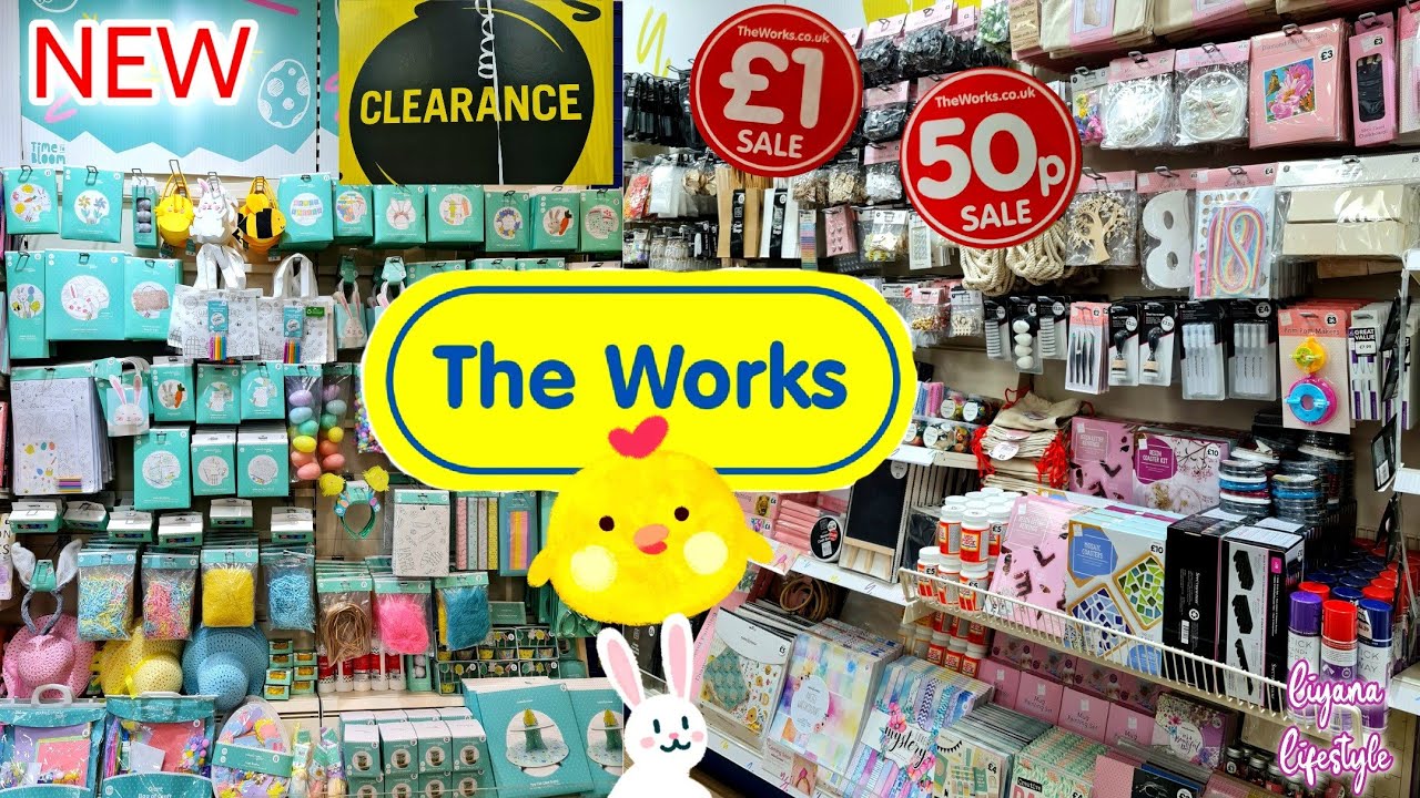 SHOP WITH ME AT THE WORKS 🎨 Craft Shopping Haul 🥰 Book Stores & Art