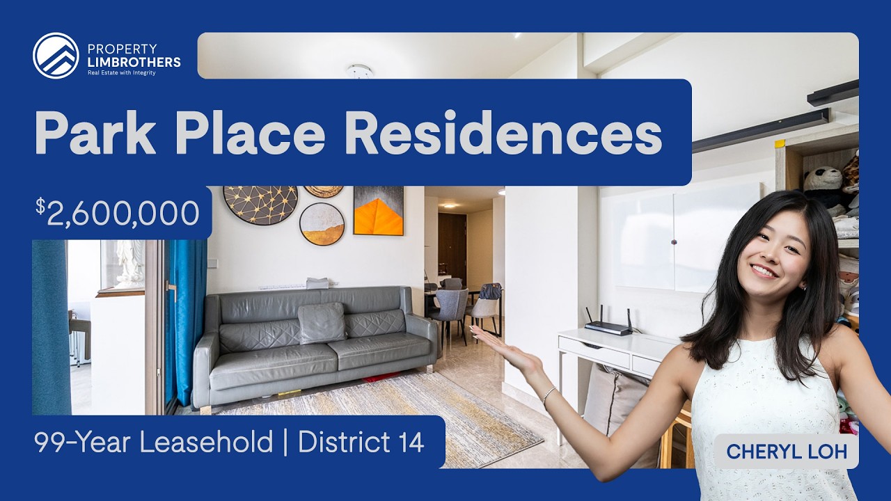 Park Place Residences – 3-Bedroom with 1,076sqft in District 14 | $2,600,000 | Cheryl Loh