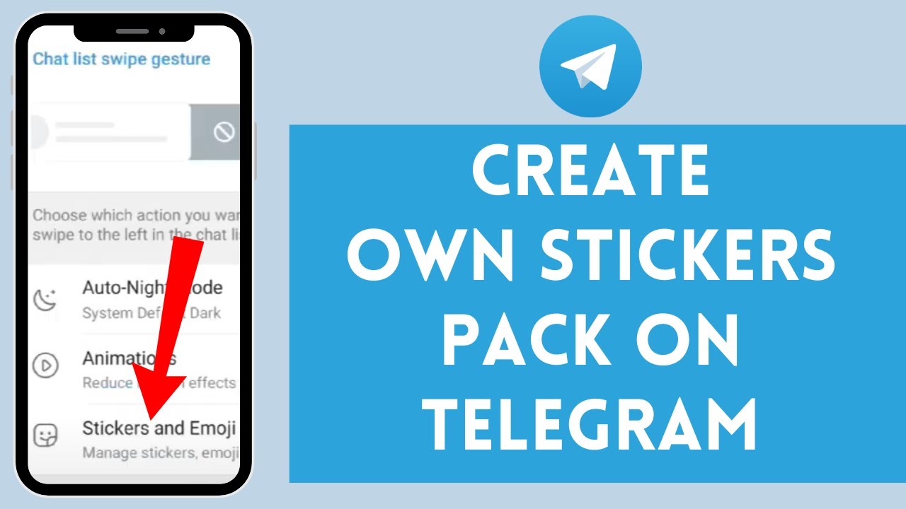 How to Create Own Stickers Pack on Telegram 2024 | Make Own Stickers ...