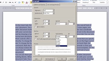 Bài 17: Điều chỉnh khoảng cách giữa các dòng  và các đoạn trong Word