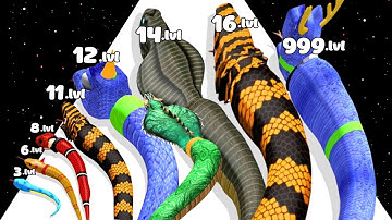 Snake Evolution Run 3D - Level Up Satisfying ASMR Gameplay (INSECT EVOLUTION RUN) Updated 01