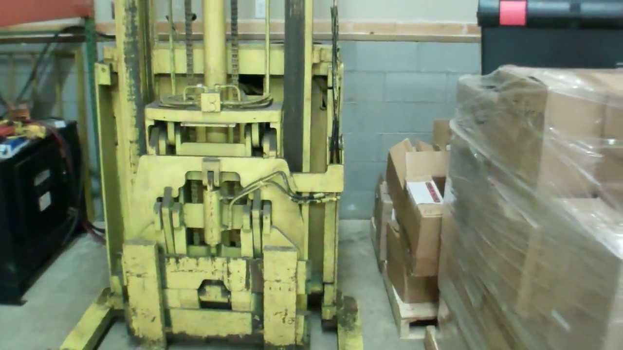 Forklift battery check - YouTube