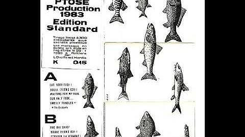 Ptôse Production‎– Poisson Soluble   (1983)