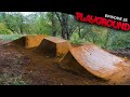 Building the dirt block racer and riding the big line playground ep25