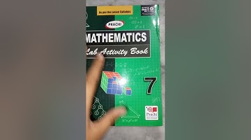 Mathematics lab activity book part 1 class 7