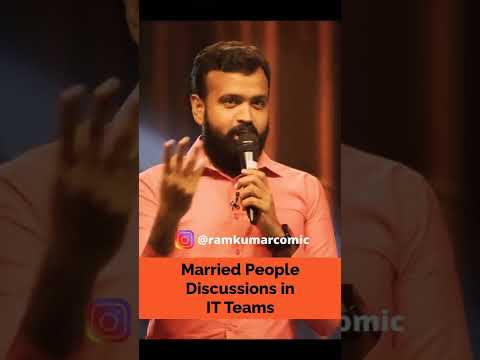 Married People Discussions in an IT Team | Stand-up Shorts