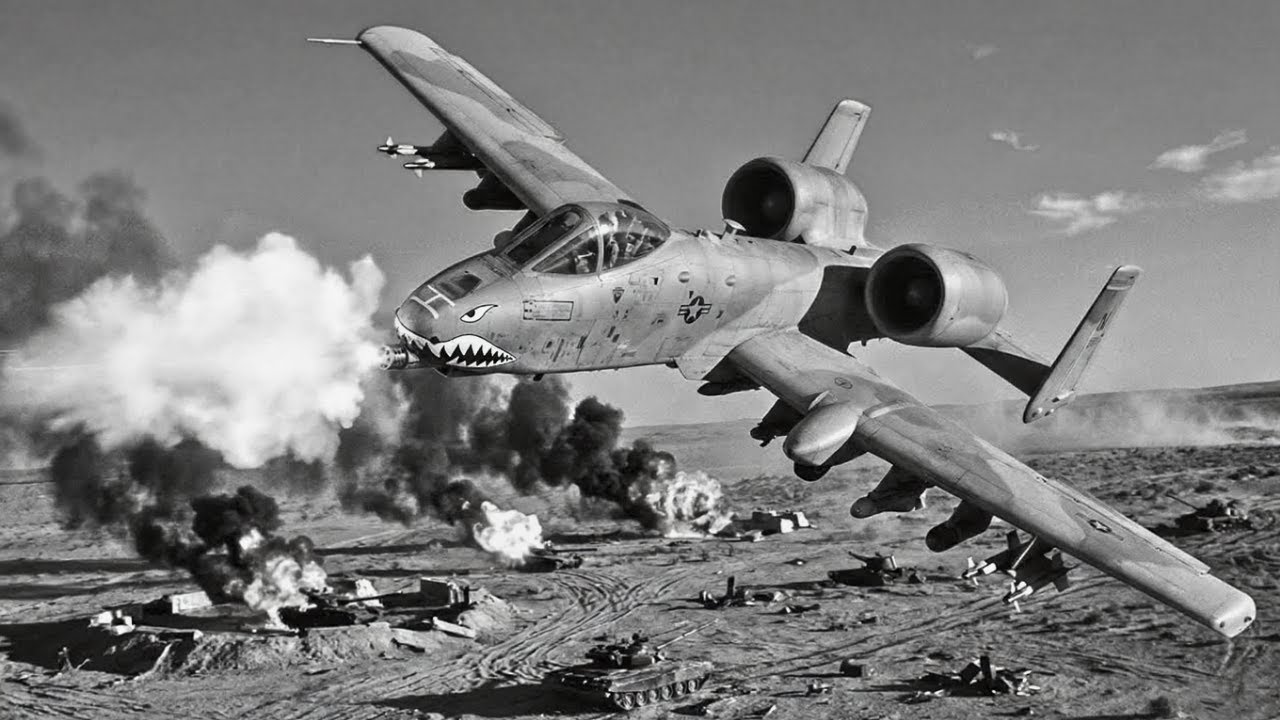 Irak Se Rió De Este Avión… Hasta Que Destruyó 900 Tanques