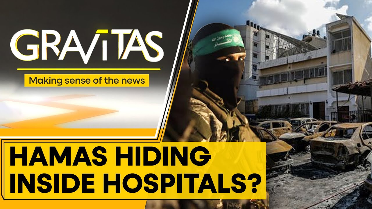 Israel-Palestine war: Gaza Hospital Tragedy: Is Hamas using hospitals as hideouts? | Gravitas LIVE