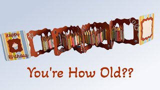 80th Birthday Accordion