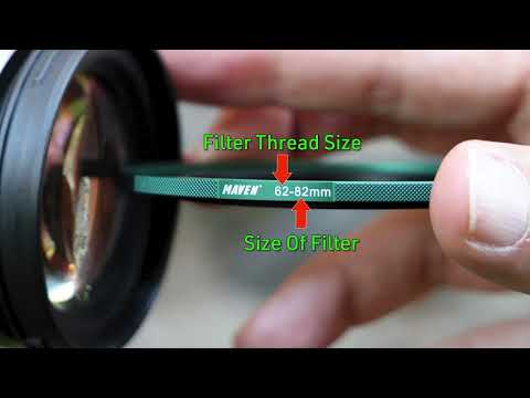 MAVEN Filters Step Up Rings - How To Read Step Up Rings