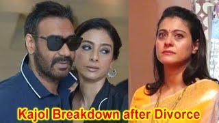 Kajol Breakdown on Divorce With Ajay Devgan after 24 years of Marriage