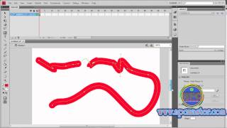 13   How to use Add anchor point Tool in Adobe Flash CS4 Sinhala HD