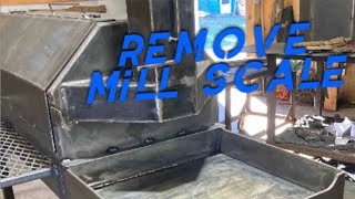 How to remove mill scale from steel