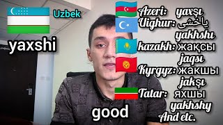 Basic, common words in Uzbek language. Learning Uzbek / الكلمات الشائعة / Özbekçede yaygın kelimeler screenshot 1