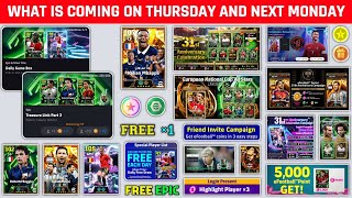 Free Epic & Free Coins Campaign 🤩 What Is Coming On Tomorrow & Next Monday In eFootball 2026