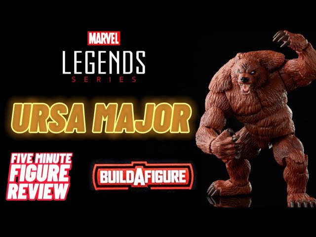 URSA MAJOR | 5 MINUTE FIGURE REVIEW | Marvel Legends | Winter