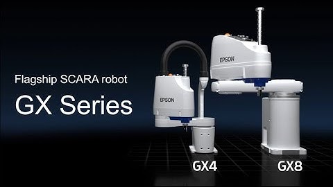 Epson SCARA robot "GX4" "GX8" promotion video EN ver.