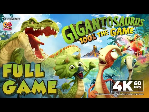 Gigantosaurus: The Game (PC) - Full Game 4K60 Walkthrough (100%) - No Commentary