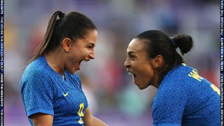 Japon vs Brésil – Tous les buts et temps forts | Coupe SheBelieves – 16 février 2023