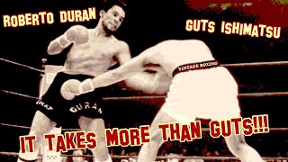 Play video: Roberto Duran vs Guts Ishimatsu  1080p 60fps