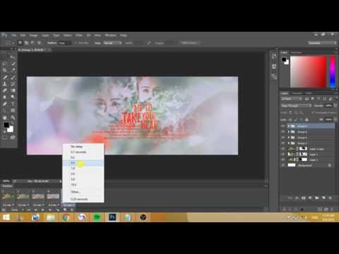 [ My Tutorial ] Cách làm gif/ảnh động bằng photoshop - How to make GIF/MOVING PICTURE with Photoshop