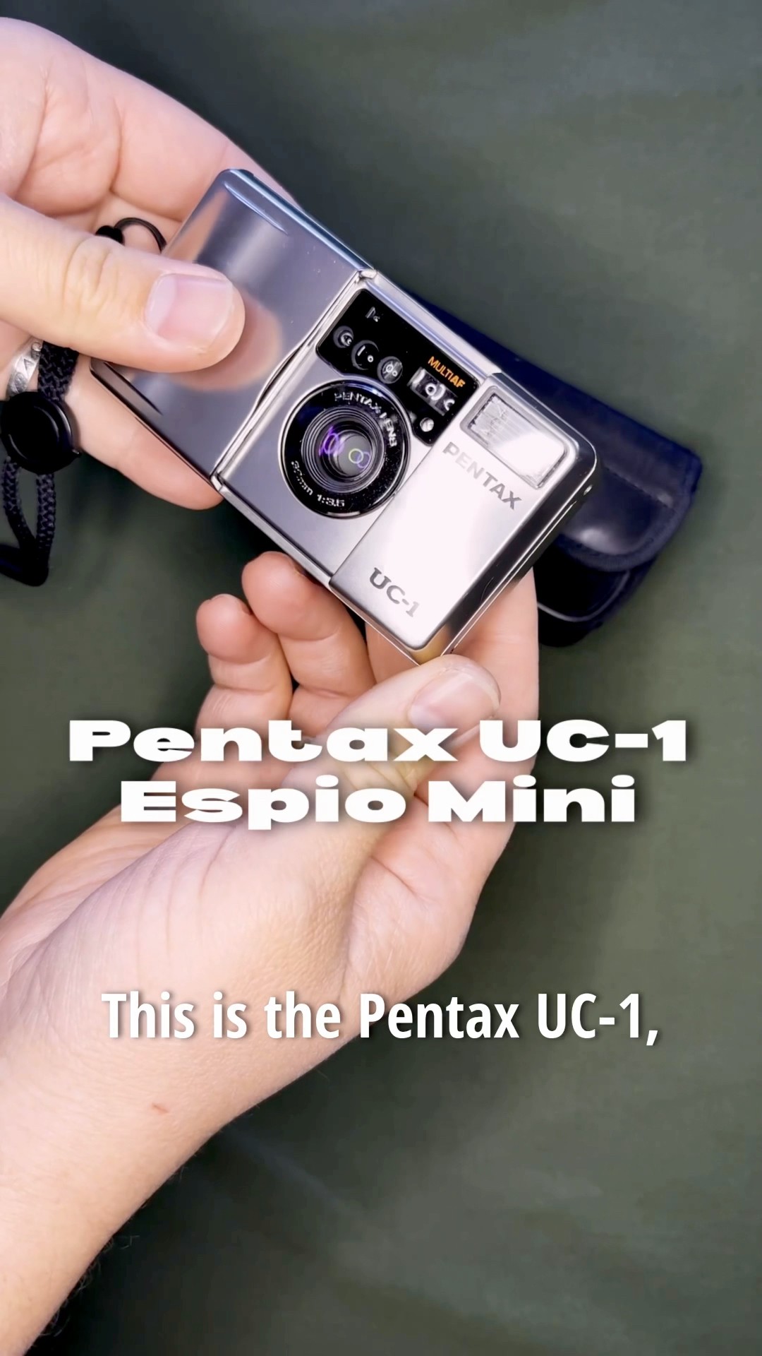 Pentax UC-1 a.k.a. Espio Mini Day 54 - YouTube