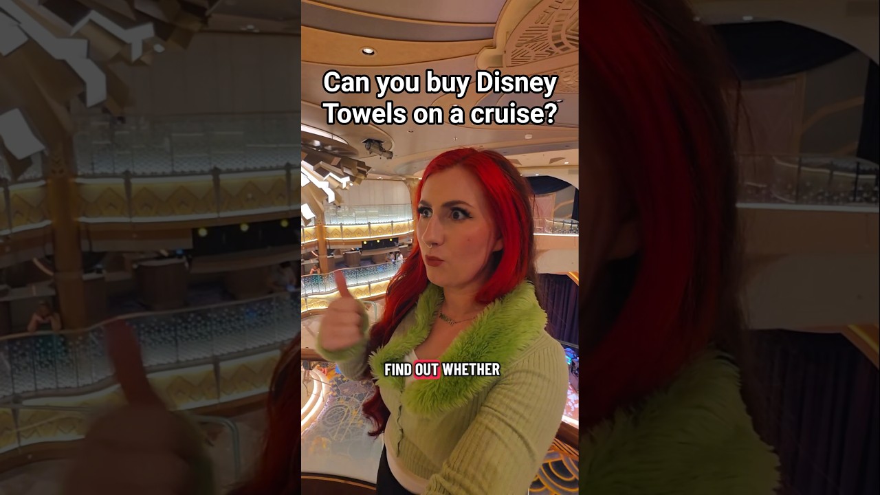 Can you buy Disney towels on a Disney Cruise? How much do they cost? #disneycruise
