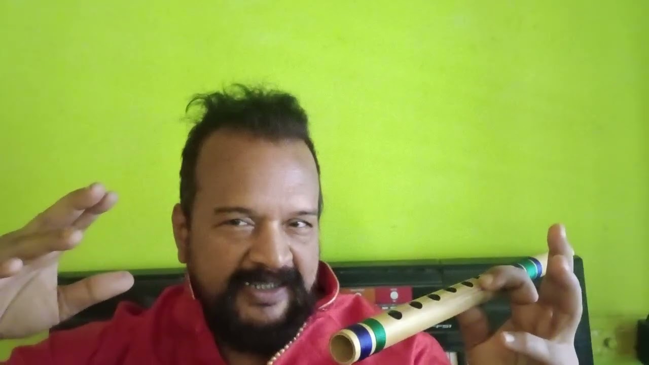 Радха научила Кришну играть на флейте.