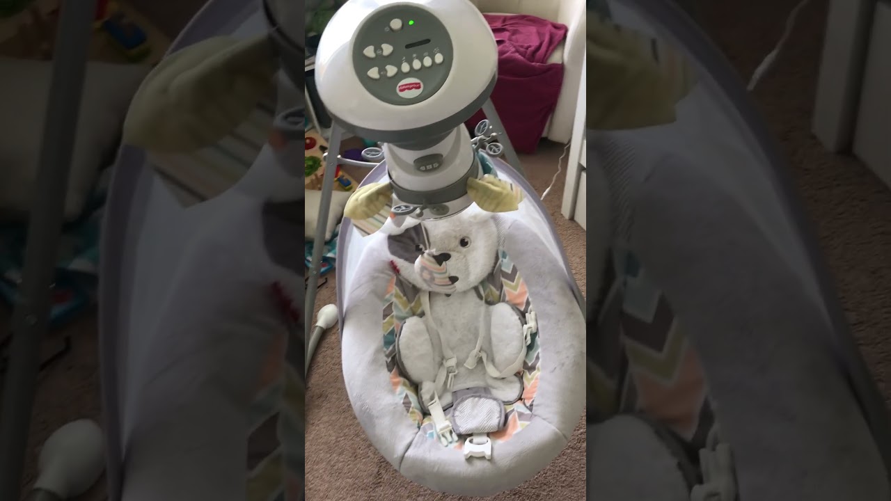 Fisher-Price Baby Swing Snugapuppy Cradle 'n Swing