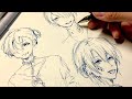 厨二男子描いてみた【一発描き】