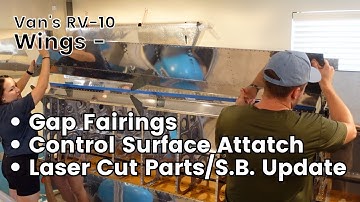 RV-10 Wing Work & Laser Cut Parts/Service Bulletin Update