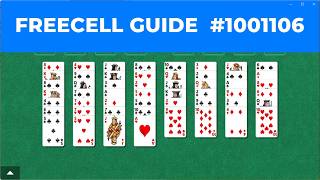 FreeCell 1001106（フリーセル） ( TдT)ノ Unknown difficulty level