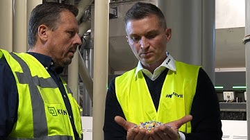 MEYER Optical Sorting Station for HDPE/PP flakes at KRN (NL)