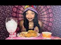 Crunchy Popeyes chicken mukbang no talking