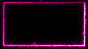 Neon Light Border | Frames Template Video | Glowing Frame Black Screen | Background Loop #frames
