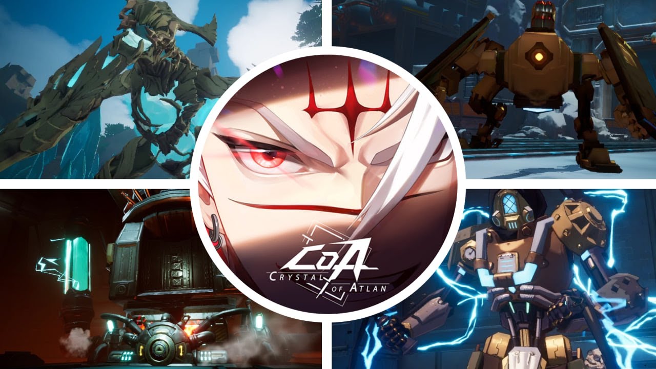 Crystal of Atlan - All Bosses