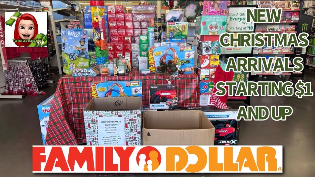 FAMILY DOLLAR🚨 НОВЫЕ ИНТЕРЕСНЫЕ ПРАЗДНИЧНЫЕ НОВИНКИ ОТ 1 ДОЛЛАРА🎄 