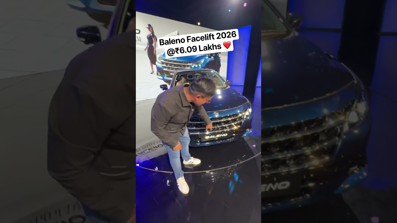 Baleno Facelift Launched @₹6.09 Lakhs 🔥✅