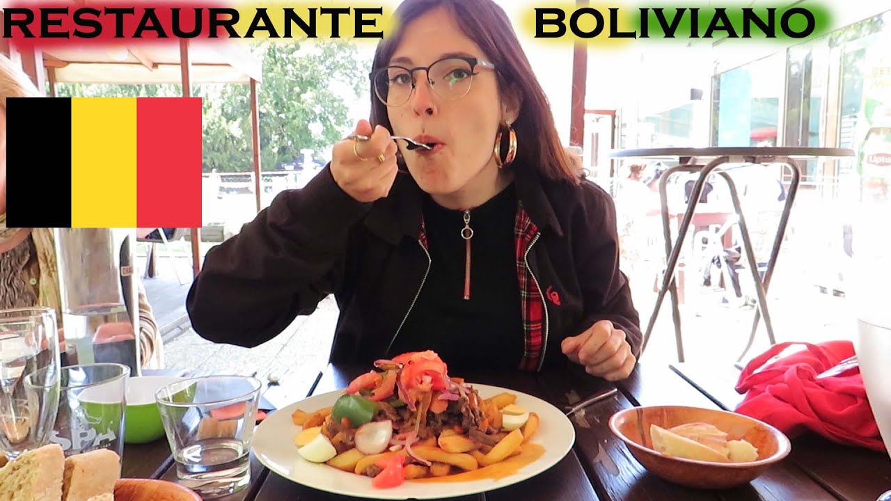 COMIENDO en un RESTAURANTE BOLIVIANO en BÉLGICA 🍽️ | ¿Caro? Entrevista a la dueña 😋 - BRUSELAS